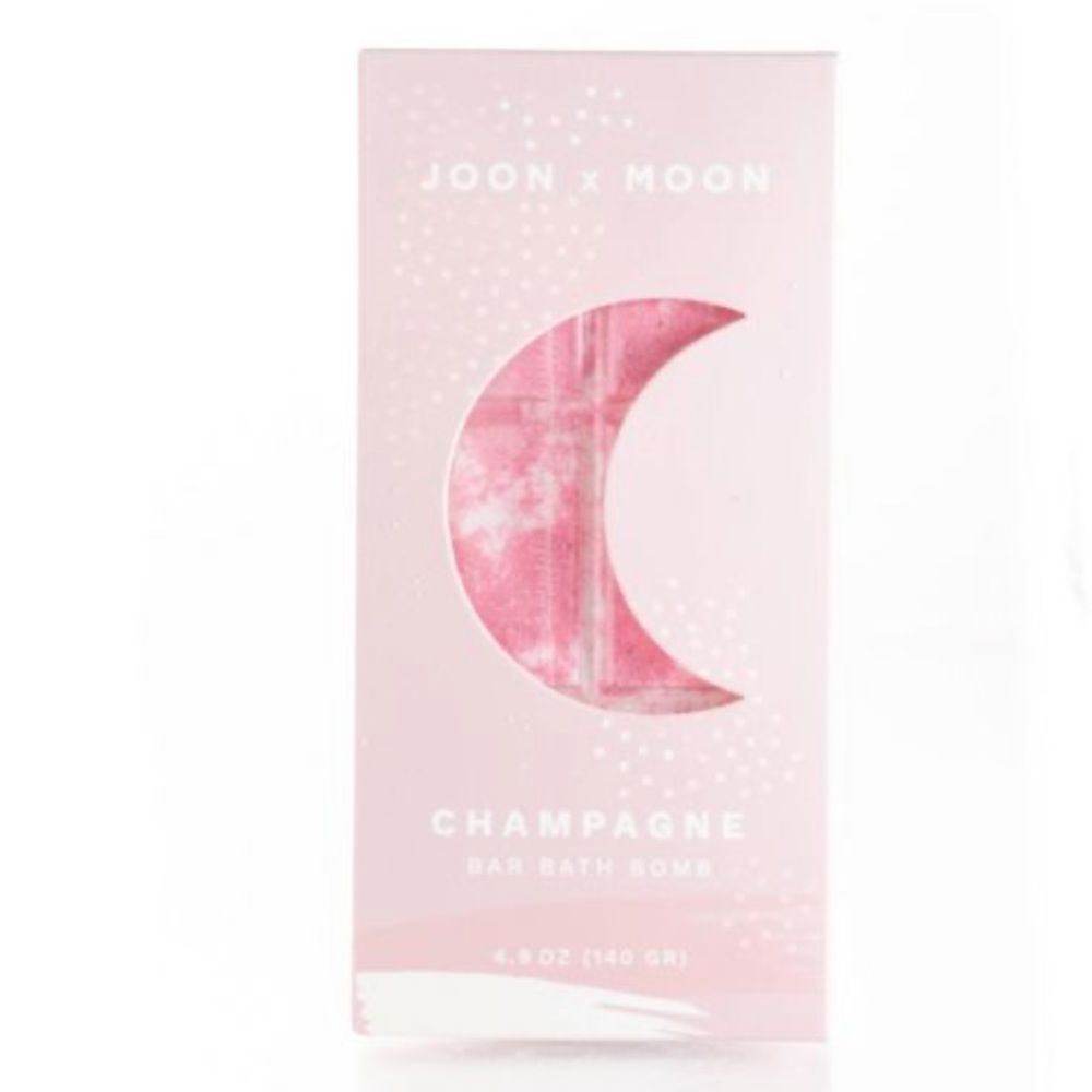 NIB Joon X Moon Bath Bomb Bar - Champagne - 4.9oz